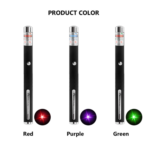 3 Packs 900Mile Laser Pointer Pen Green Blue Red Light Visible Beam
